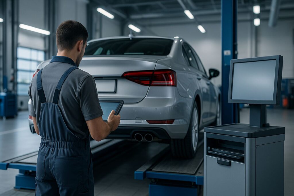 TÜV- und AU-Prüfung in Landshut – professionelle Hauptuntersuchung direkt in der Werkstatt